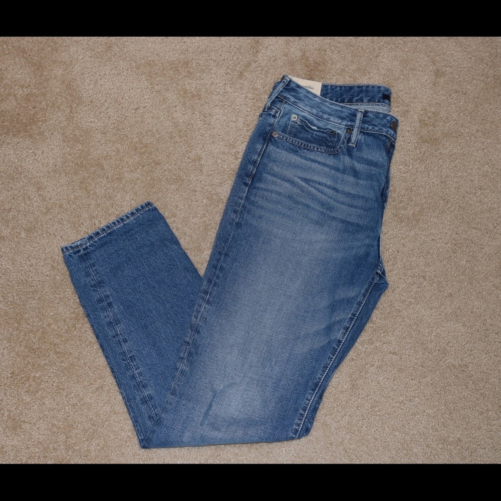 Abercrombie and Fitch tapered Jeans